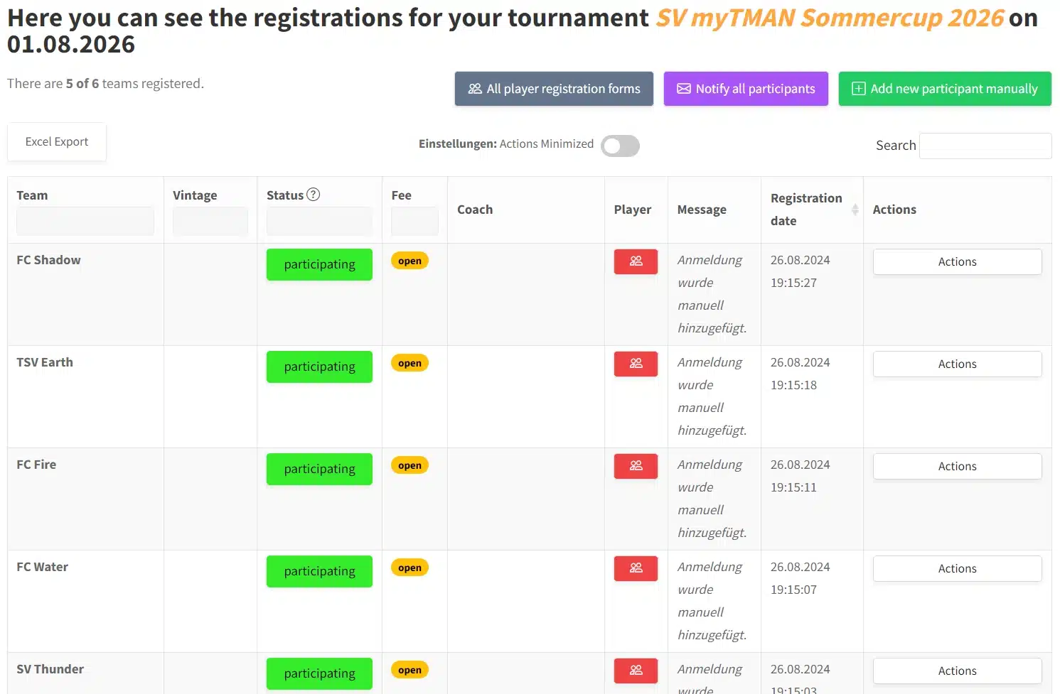 myTMAN Registration Overview